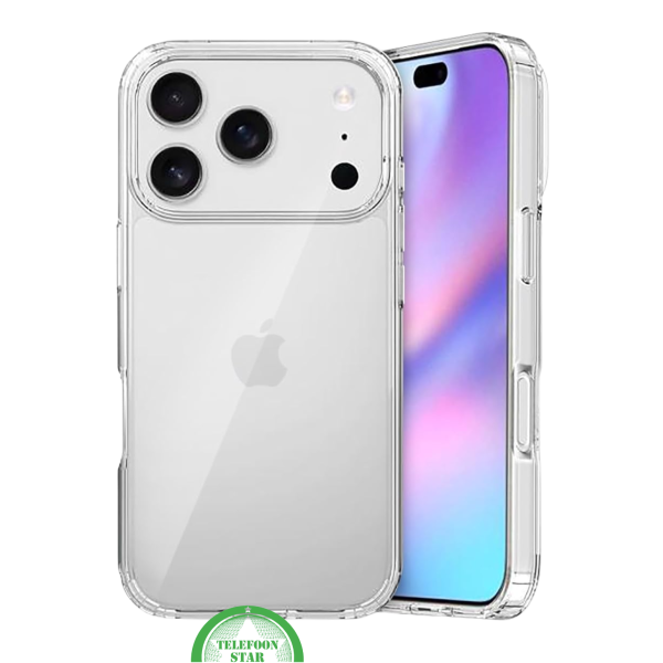 Perfecte pasvorm voor iPhone 17 Pro &ndash; Silicone, Flexibel, Helder &amp; Extra Sterk, transparant en Extra bescherming voor camera en scherm | Telefoonstar – foto 5