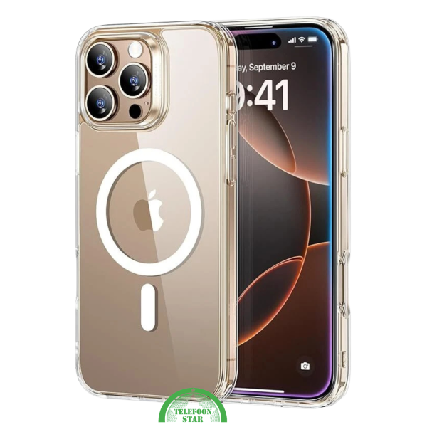 Transparant hoesje voor iPhone 16 Pro Max Silicone &ndash; MagSafe Ready, Sterke, Bescherming | Telefoonstar – foto 5