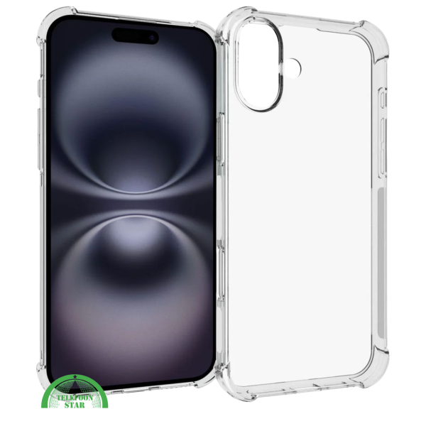 Transparant Hoesje voor iPhone 16 Plus Shockproof &ndash;  Sterk &amp; Kristalhelde – foto 6