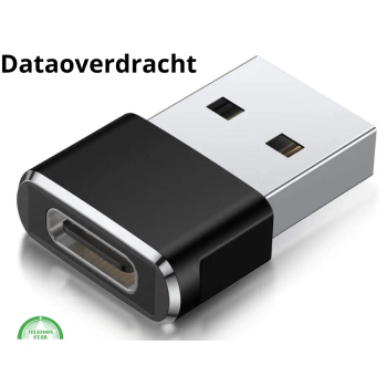 USB A naar USB C Adapter