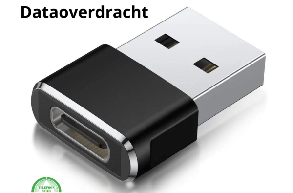 USB A naar USB C Adapter