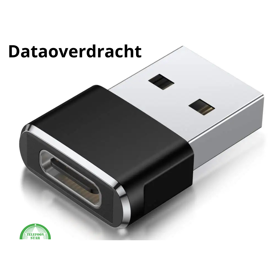 USB A naar USB C Adapter