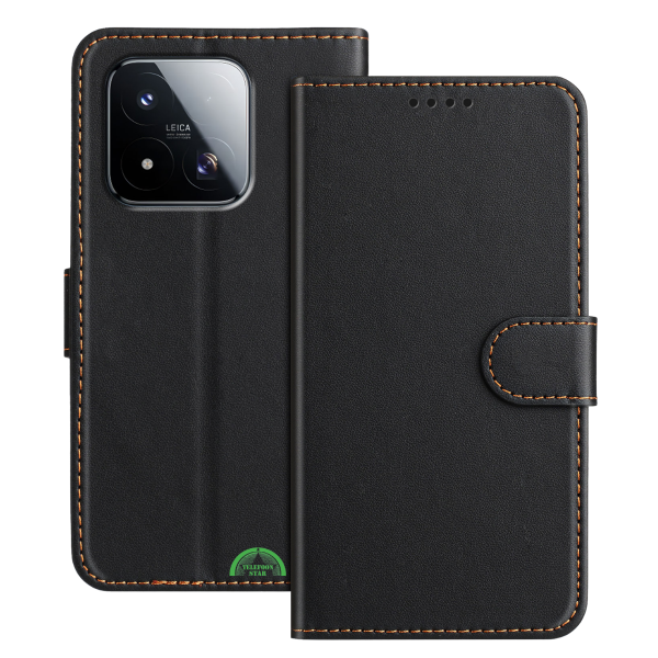 Premium Bookcase Hoesje Xiaomi 17 Zwart Leren Look Beschermhoes – foto 7