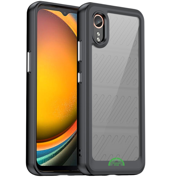 Samsung Galaxy XCover 7 Hoesje Transparante Hybride Beschermhoes met Schokbestendige Bumper – foto 6