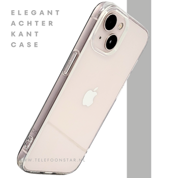 PureFlex Transparant Hoesje &ndash; iPhone 13 / 14 | Ultradun & Beschermend | Telefoonstar.nl