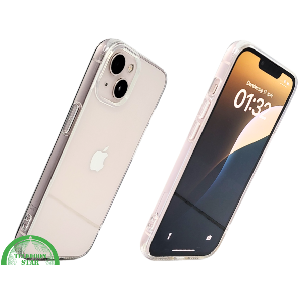 PureFlex Transparant Hoesje &ndash; iPhone 13 / 14 | Ultradun &amp; Beschermend | Telefoonstar.nl – foto 2
