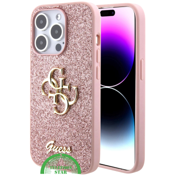 Hoesje voor iPhone 15 Pro &ndash; Roze Goud Elegantie en Bescherming