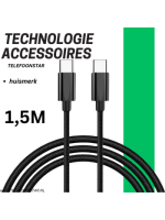 USB-C naar USB-C Oplaadkabel 1.5 Meter &ndash; Snelladen & Data