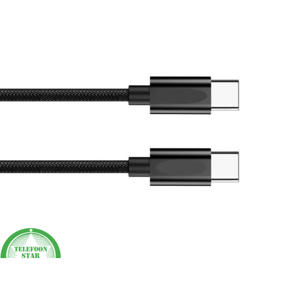 USB-C naar USB-C Oplaadkabel 1.5 Meter &ndash; Snelladen &amp; Data – foto 4