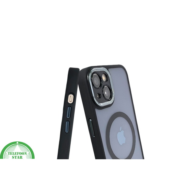 ClearMag Edge &ndash; MagSafe Transparant iPhone 13 / 14 Hoesje met Zwarte Rand | Telefoonstar.nl – foto 6