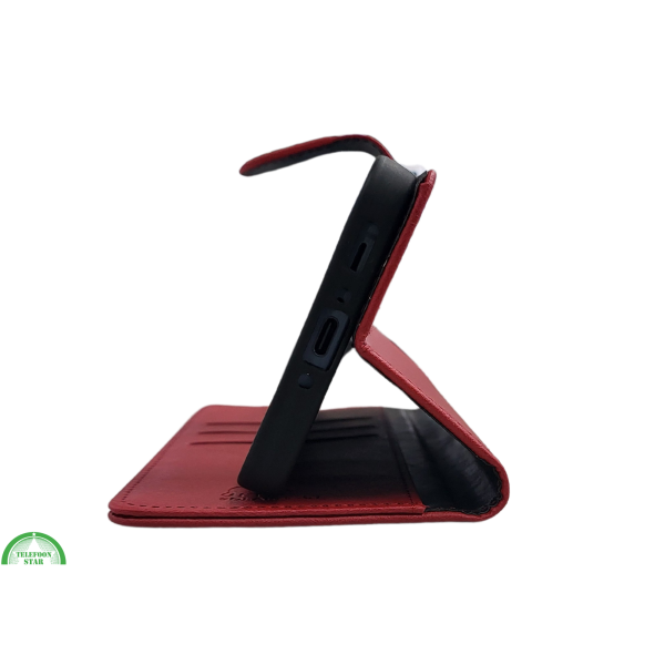 Hoesje voor Samsung Galaxy S26 Boekcase Leer Rood – foto 2