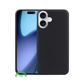 Silicone Hoesje voor iPhone 17 &ndash; Zwart, Modern en Betrouwbaar