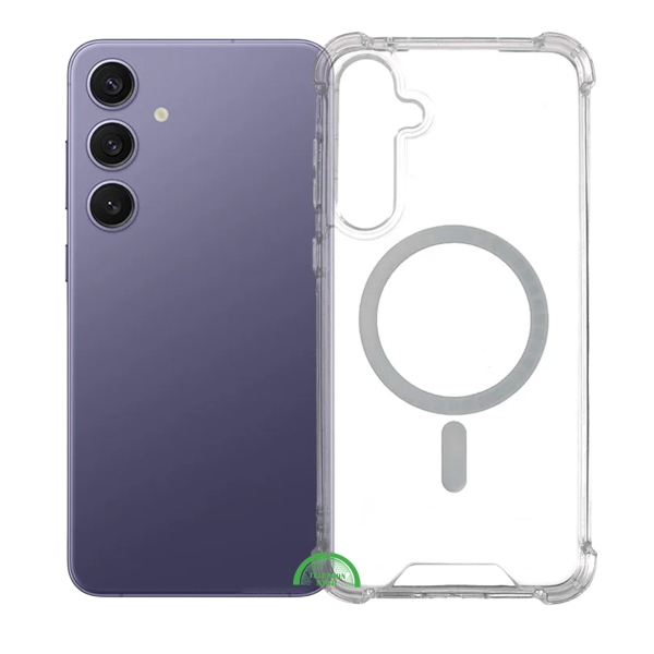Hoesje voor Samsung S25 Plus transparant TPU, Slank, Sterk &amp; MagSafe-Compatibel – foto 2