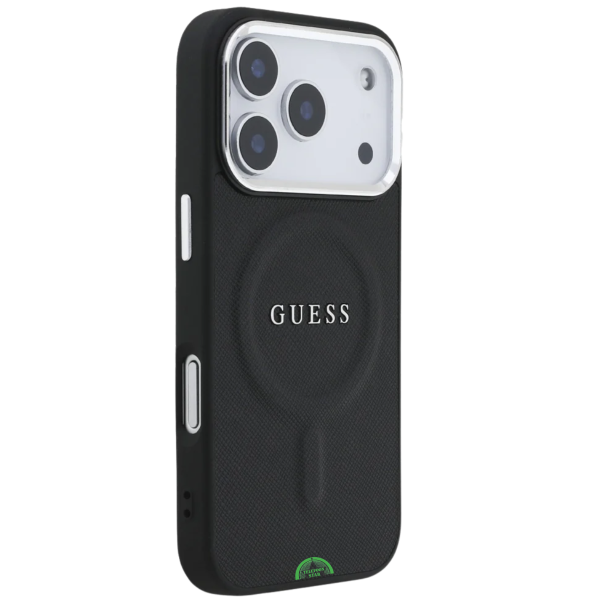 Hoesje voor iPhone 17 Pro Zwart met Grip &amp; Camera-rand – foto 2