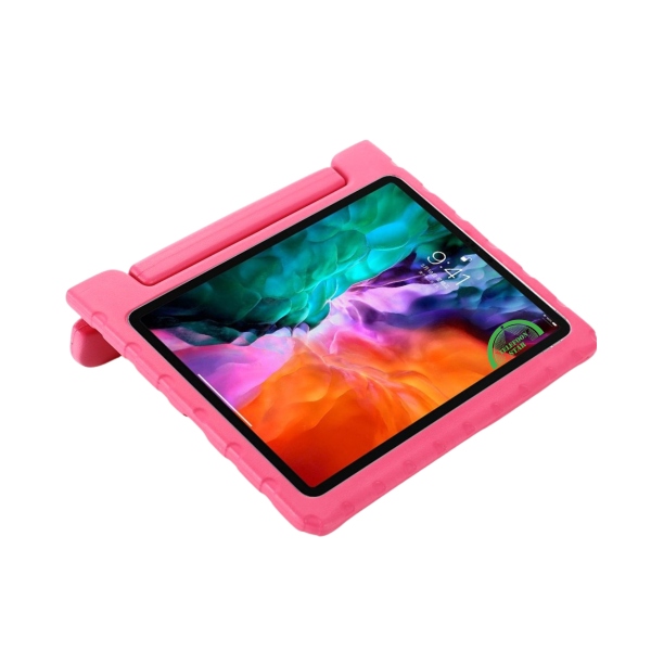 iPad Air 11 (2026, 2025 &amp; 2024) Kinder hoesje Met Handvat Rood – foto 2