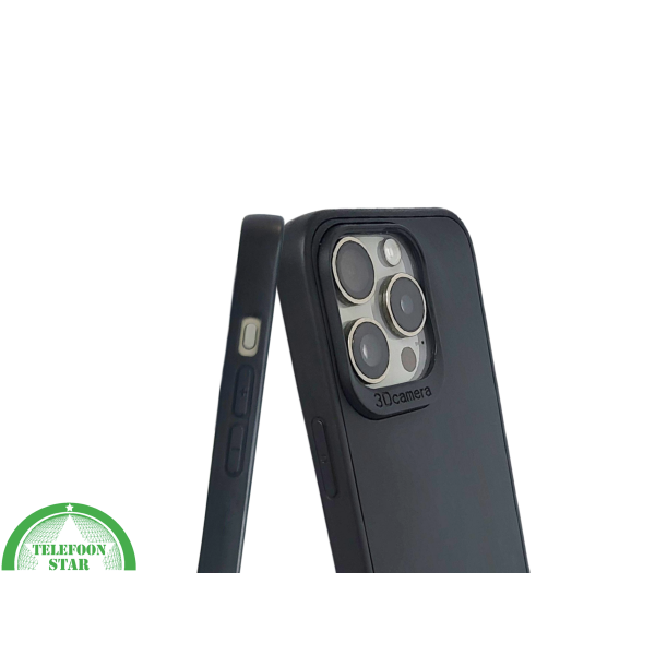 Mat Zwart iPhone 15 Pro Max Hoesje met Camerabescherming &ndash; Clean &amp; Krachtig | Telefoonstar.nl – foto 6