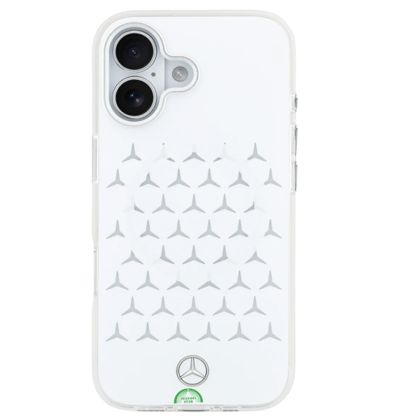 Hoesje iPhone 17 Wit AeroPattern ClearShield Slank en nauwsluitend – foto 3