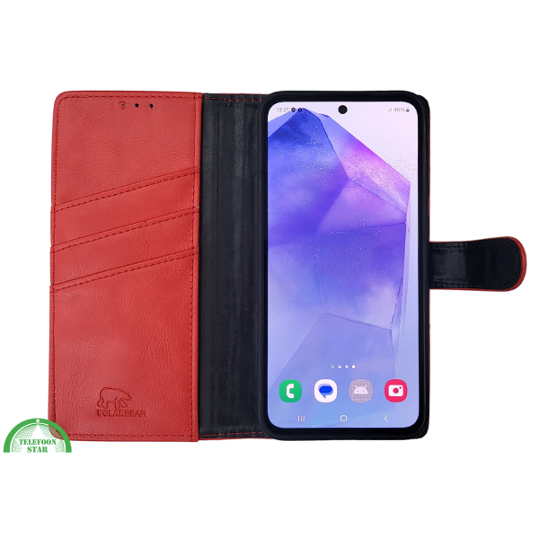 BoekCase hoesje voor Samsung A37 Rood Leer Stijlvolle – foto 8