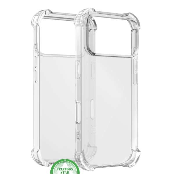  Transparant Antishock Hoesje voor iPhone 17 Pro Max&ndash; Silicone, Flexibel, Helder &amp; Extra Sterk | Telefoonstar – foto 2