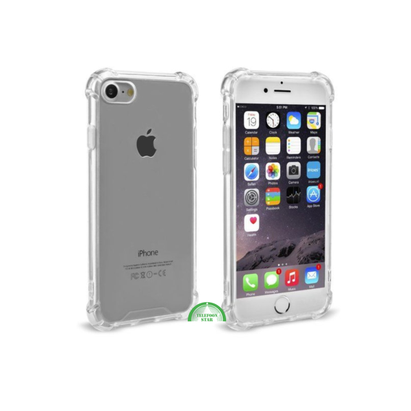 Hoesje voor iPhone SE 2022 Shockproof Transparante Cover &ndash; Slank, Gripvast &amp; Beschermend – foto 2