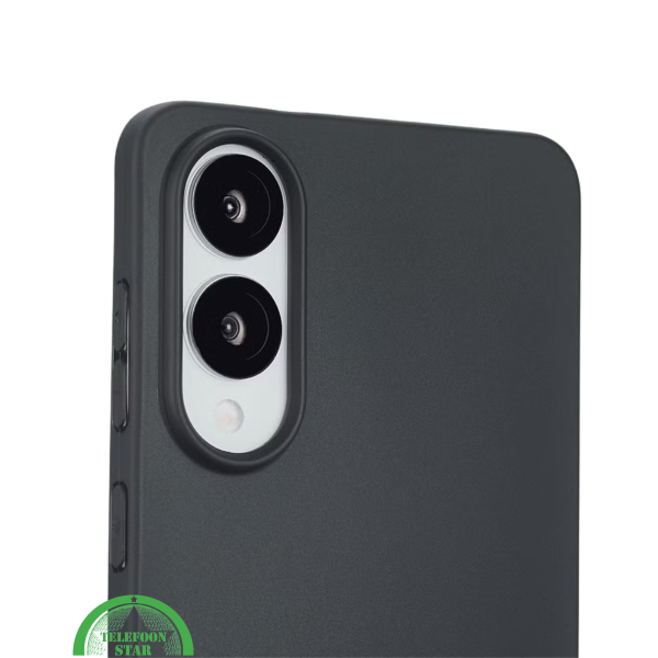 Zwart Hoesje voor Samsung S25 Edge &ndash; Slank, Gripvast &amp; Krasbestendig – foto 3