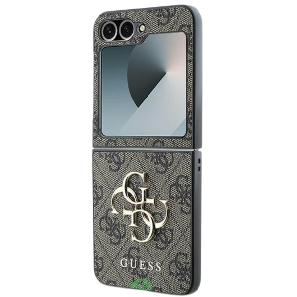 Hoesje voor Samsung Z Flip 7 FE Bruin Guess slank en lichtgewich – foto 5