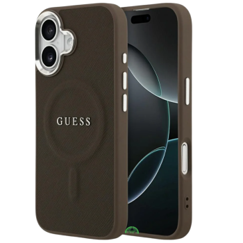 Hoesje voor iPhone 17 Air Bruin met Camera-Beschermrand
