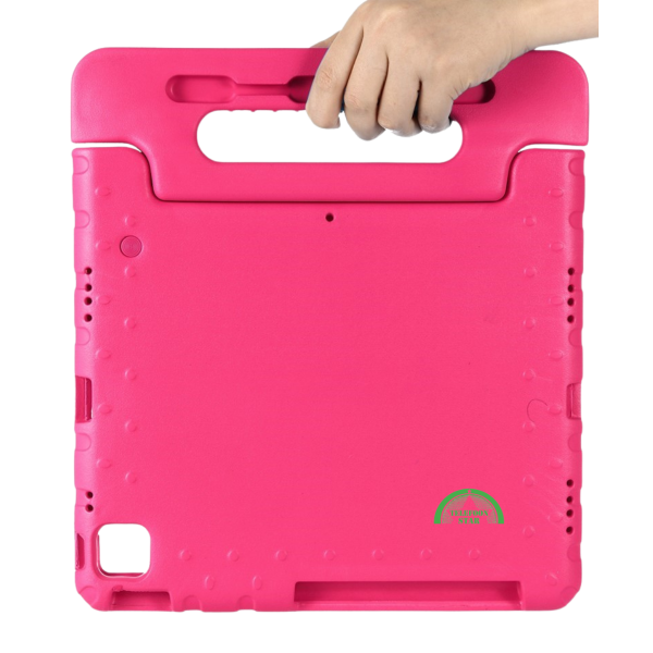 iPad Air 11 (2026, 2025 &amp; 2024) Kinder hoesje Met Handvat Rood – foto 7