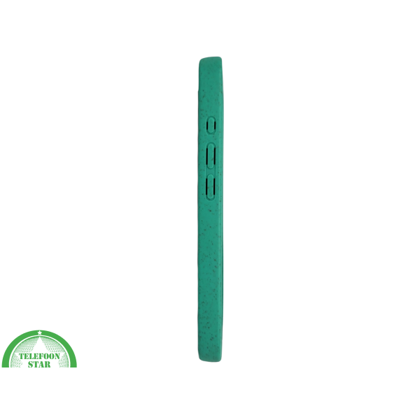 iPhone 16 Plus hoesje groen eco-vriendelijk bioplastic met zachte textuur – foto 5