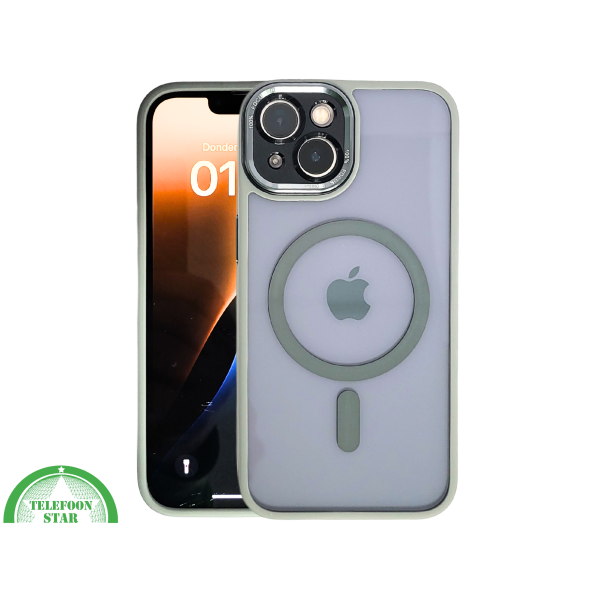 ProtectCase iPhone 13 / 14 Groen &ndash; MagSafe Hoesje met Stevige Bescherming – foto 3