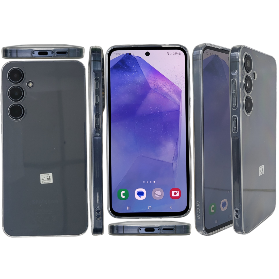 Transparant Hoesje voor Samsung GalaxyA55 Optimale Bescherming en Stijl