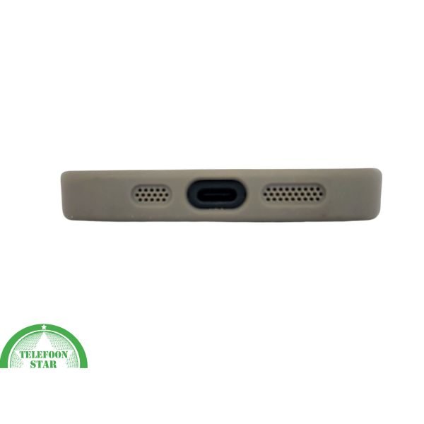 iPhone 15 Hoesje &ndash; Transparant met Beige Rand &amp; MagSafe | Elegant, Neutraal &amp; Praktisch – foto 4