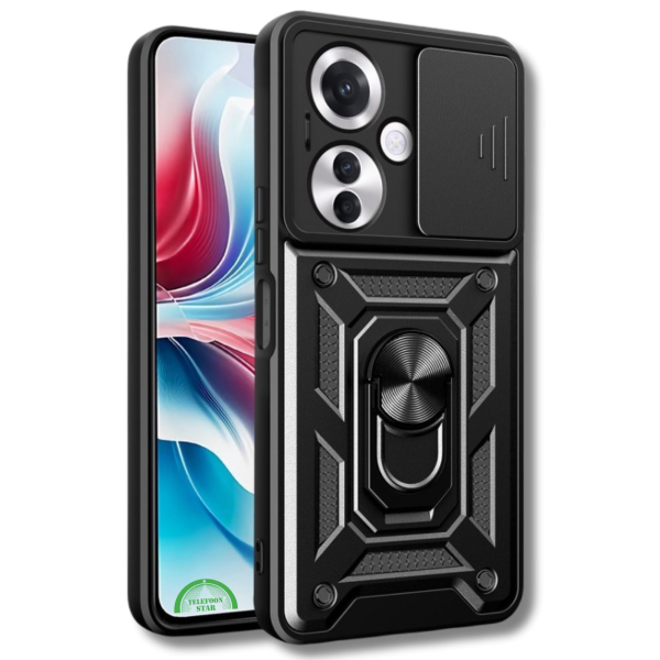 Hoesje voor Oppo Reno 11F met Camera-Slider Kickstand – foto 4