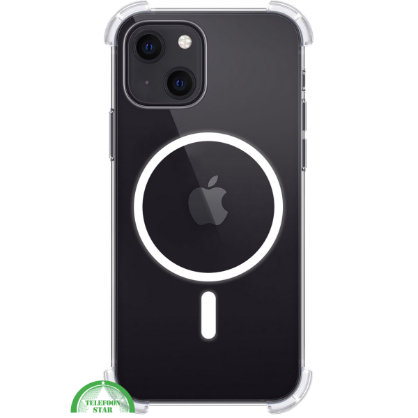 Hoesje voor iPhone 13 Shockproof MagSafe Transparant, Sterk &amp; Magnetisch – foto 2