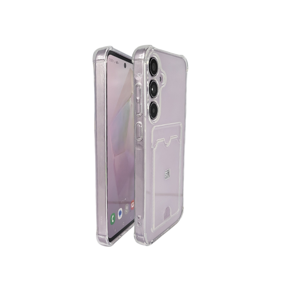 Samsung Galaxy A17 Transparant Hoesje met Kaartvak &ndash; Schokbestendige Backcover – foto 3