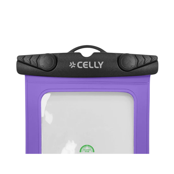 Celly Waterproof case for smartphones up to 7 display size transparent hermetic closure – foto 4