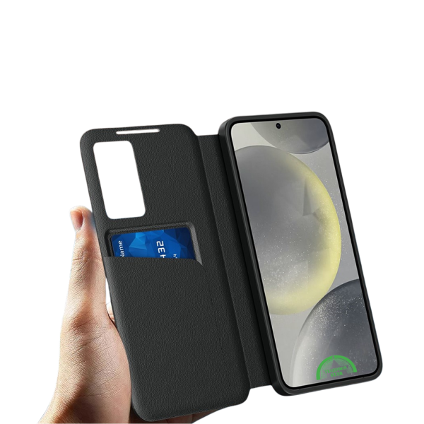 Samsung Galaxy S26 Ultra Smart View Hoesje Met Pasjeshouder Zwart – foto 4