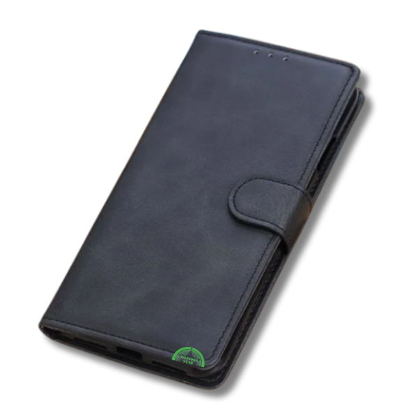 Bookcase Hoesje voor OnePlus 12 Zwart Vintage Leer Look met Magnetische Sluiting – foto 4