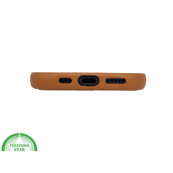 iPhone 15 Hoesje &ndash; Cognacbruin met Pasjeshouder | Functioneel &amp; Stijlvol – foto 4