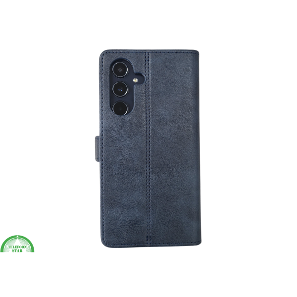 Samsung Galaxy A16 Boek Case Leer Stijlvolle en Beschermende Wallet Case Blauw – foto 6