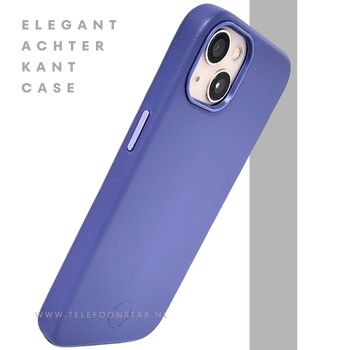 CaseSilk Paars &ndash; iPhone 13 / 14 Slank Hoesje met Zachte Afwerking | Telefoonstar.nl