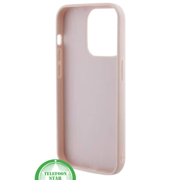 Roze Elegant Hoesje met Goud Detail iPhone 15 Pro Max – foto 5