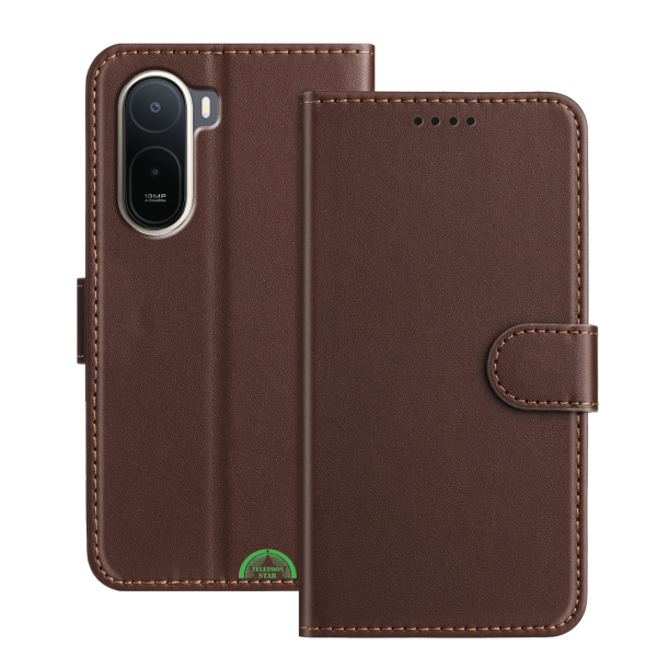 Hoesje voor Xiaomi Redmi A7 Pro Wallet Case Bruin Duurzaam Comfortabele grip – foto 7
