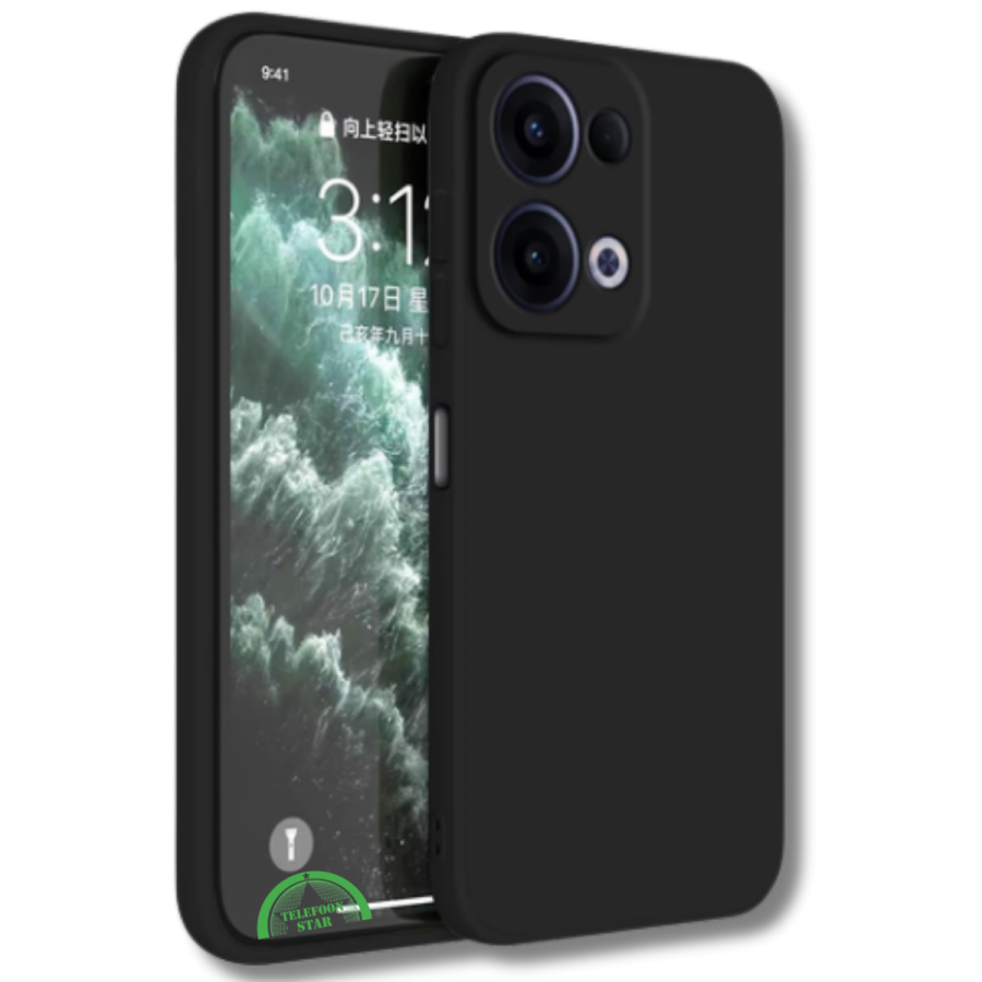 Zwart Hoesje voor OPPO Reno 13 Pro Slank Flexibel &amp; Krasbestendig