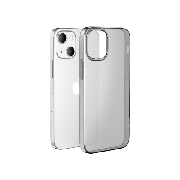 iPhone 13 hoesje Apple siliconen bumper transparant Zwart case &ndash; shock prof hoesje voor iPhone 13 geschikt voor magsafe – foto 5