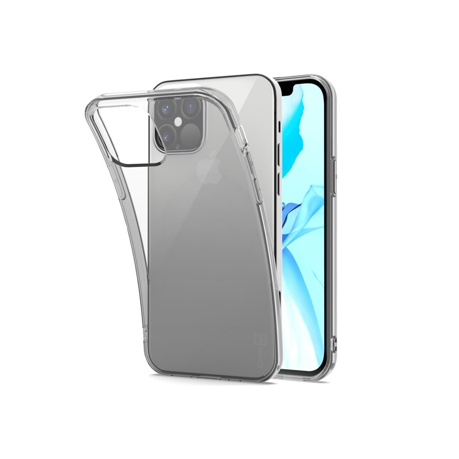 iPhone 13 hoesje Apple siliconen bumper transparant Zwart case &ndash; shock prof hoesje voor iPhone 13 geschikt voor magsafe
