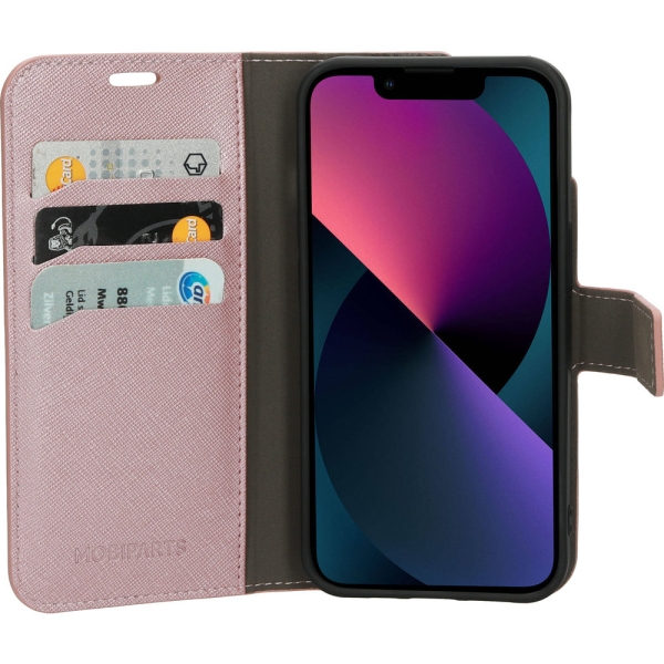iPhone 13 hoesje Leer Roze – foto 3