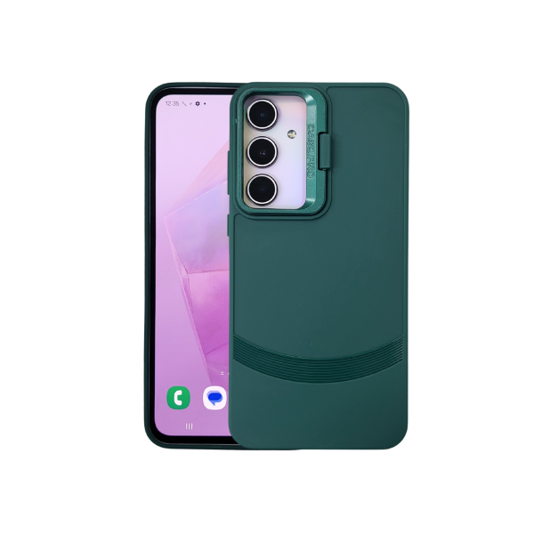 Hoesje voor Samsung A37 Groen met Camera Slider – foto 3