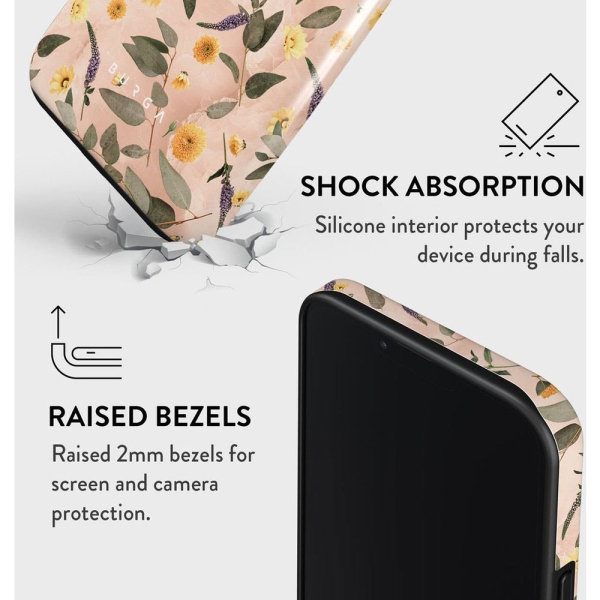 iPhone 13 Pro hoesje Pink Flowers – foto 5