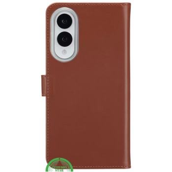 Bookcase Bruin voor Samsung S25 Edge